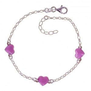 612pulsera-infantil-corazones-esmalte--300x300 Pulseras Infantiles de Plata: Joyas Encantadoras y Duraderas para los Más Pequeños